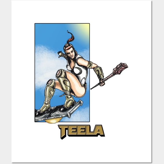 Teela Wall Art by sapanaentertainment